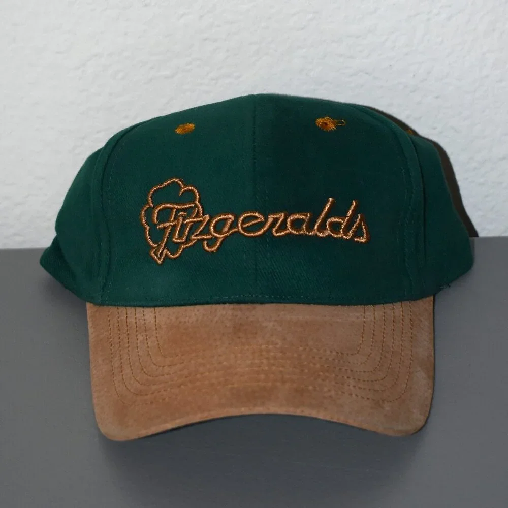 Vintage Set of 2 Fitzgerald's Casino Adjustable Hats Fitzgerald's Casino Reno NV